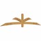 Ekena Millwork Davenport Rough Sawn Timber Gable Bracket, Western Red Cedar, 108"W x 22"H x 2"D x 4"F, 5/12 Pitch GBW108X22X0204DAV00RWR - alternate 5